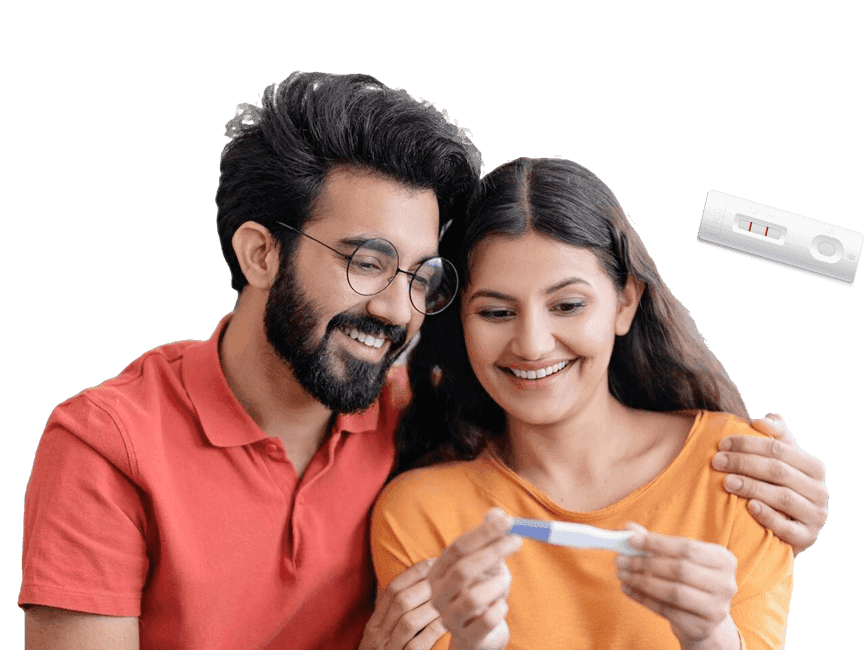 Happy couple exploring fertility journey with iMumz