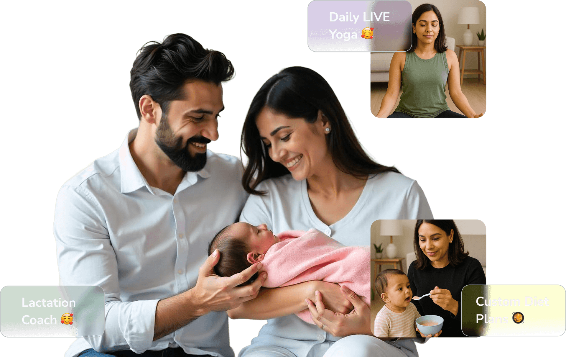 Happy couple exploring fertility journey with iMumz